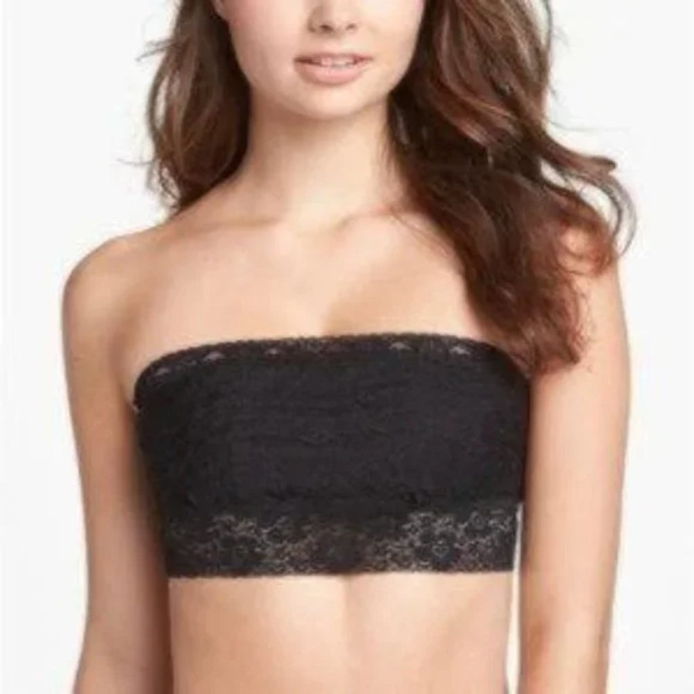 NWT Free People Scallop Lace Bandeau Size XS
